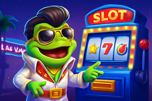 elvis-frog-having-fun