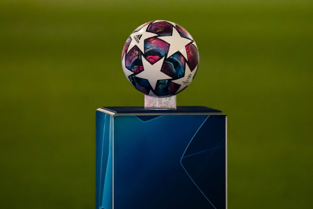 soccer-ball-elevated-on-podium